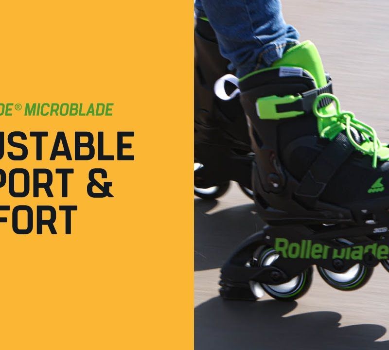 Rollerblade Microblade παιδικά πατίνια με μπλε και πορτοκαλί χρώμα 07221900 174 14