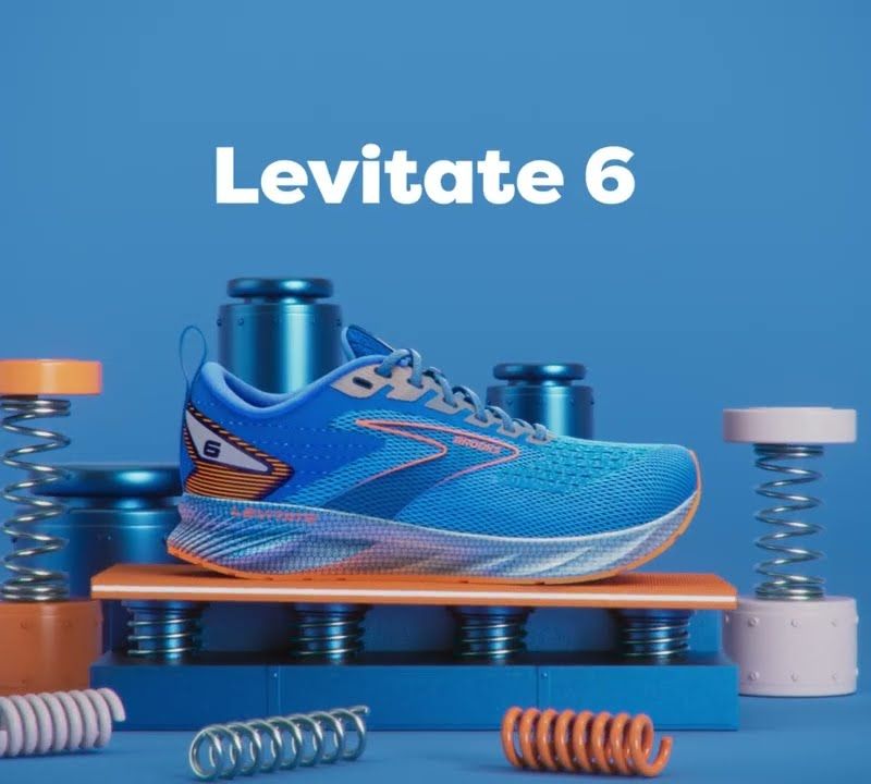 Brooks Levitate 6 ανδρικά παπούτσια για τρέξιμο μπλε 1103951D405 18