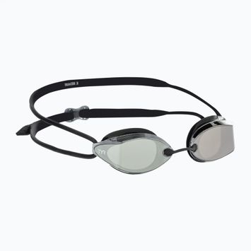 TYR Tracer-X Racing Nano Mirrored ασημί/μαύρο γυαλιά κολύμβησης
