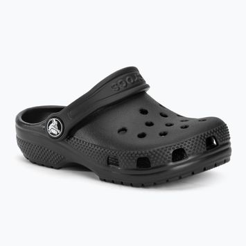 Crocs Classic Clog T μαύρα παιδικά σανδάλια