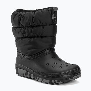 Crocs Classic Neo Puff junior μπότες χιονιού μαύρο