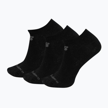 New Balance Performance Cotton Flat κάλτσες 3 ζευγάρια μαύρες