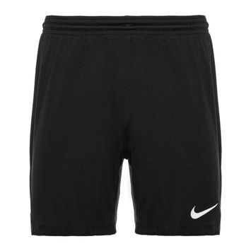 Γυναικείο σορτς ποδοσφαίρου Nike Dri-FIT Park III Knit μαύρο/λευκό