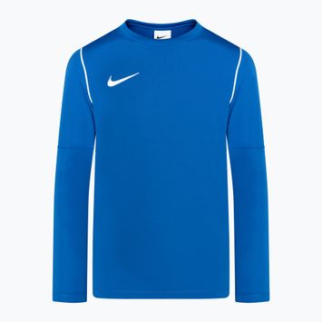 Nike Dri-FIT Park 20 Crew παιδικό φούτερ ποδοσφαίρου βασιλικού μπλε/λευκού χρώματος για παιδιά