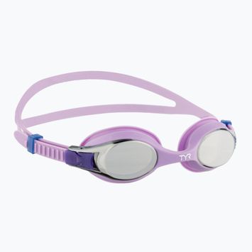 TYR Γυαλιά κολύμβησης για παιδιά Swimple Metallized silvger/purple