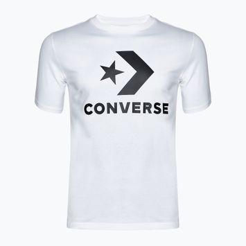 Μπλουζάκι Converse Go-To Star Chevron Logo Standard-Fit T 10025458-A303 white