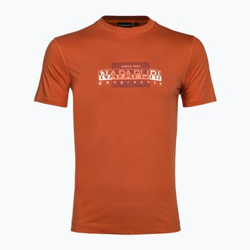 Ανδρικό Napapijri S-Smallwood πορτοκαλί καμένο πουκάμισο