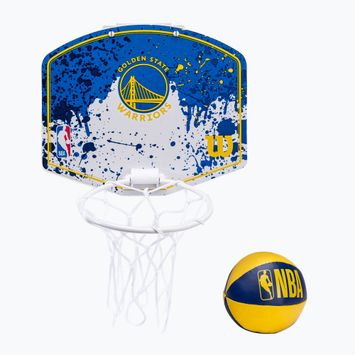 Wilson NBA Golden State Warriors Mini Hoop μπασκέτα μπάσκετ μπλε WTBA1302GOL