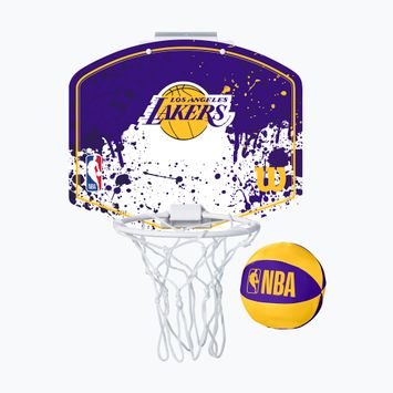 Σετ μπάσκετ Wilson NBA Team Mini Hoop Los Angeles Lakers