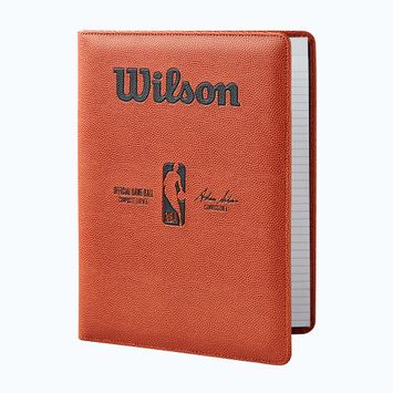 A4 Wilson NBA Padfolio καφέ
