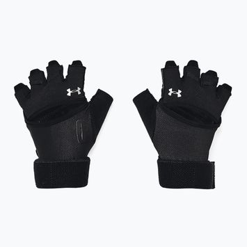 Γυναικεία γάντια προπόνησης Under Armour M'S Weightlifting μαύρο/μαύρο/ασημί