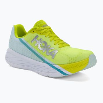 HOKA Rocket X blue glass/evening primrose παπούτσια για τρέξιμο