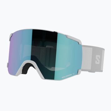 Γυαλιά σκι Salomon S/View λευκό/μεσαίο μπλε