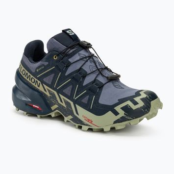 Salomon Speedcross 6 GTX ανδρικά παπούτσια για τρέξιμο grisaille/carbon/tea
