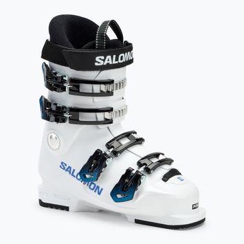 Παιδικές μπότες σκι Salomon S/Race 60T L Jr λευκό/λευκό/μπλε