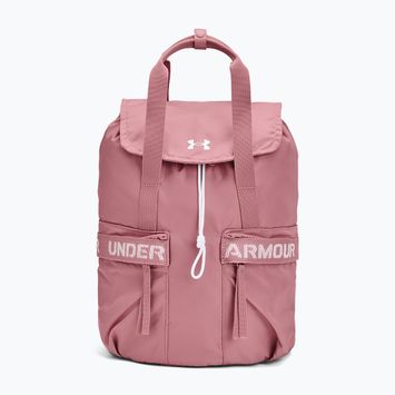 Under Armour Favourite 10 l ροζ ελιξίριο/λευκό γυναικείο αστικό σακίδιο πλάτης