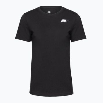 Γυναικείο μπλουζάκι Nike Sportswear Club Essentials black/white