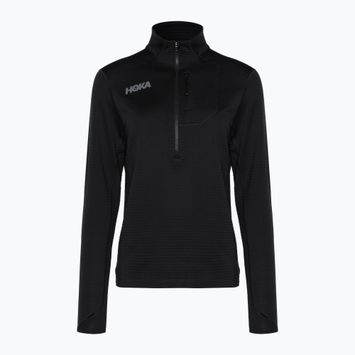 Γυναικείο φούτερ για τρέξιμο HOKA 1/2 Zip black