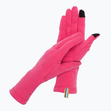 Smartwool Thermal Merino power ροζ γάντια πεζοπορίας