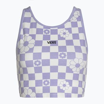 Γυναικείο τοπ Vans Longline Racerback Bralette Floral checkerboard/sweet lavender