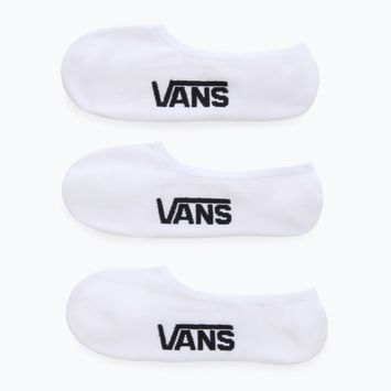 Vans Classic No Show ανδρικές κάλτσες 3 ζευγάρια λευκές