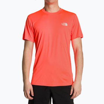 Ανδρικό μπλουζάκι προπόνησης The North Face Reaxion Red Box ζωντανή φλόγα