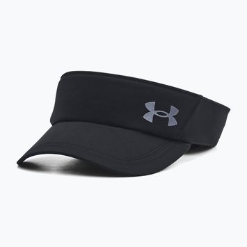 Under Armour Launch γυναικείο γείσο για τρέξιμο μαύρο/μαύρο/ανακλαστικό