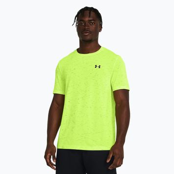 Ανδρικό μπλουζάκι Under Armour Vanish Seamless high-vis κίτρινο/μαύρο T-shirt