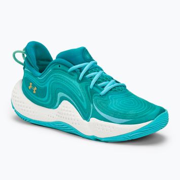 Under Armour Spawn 6 circuit teal/sky blue/white παπούτσια μπάσκετ