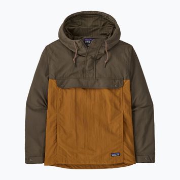 Patagonia Isthmus Anorak shelter καφέ ανδρικό μπουφάν αέρα