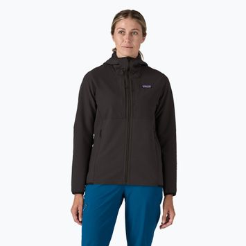 Γυναικείο softshell μπουφάν Patagonia R2 CrossStrata Hoody μαύρο