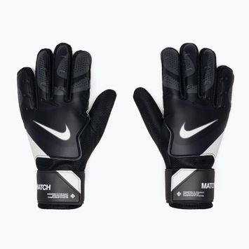 Γάντια τερματοφύλακα Nike Match μαύρο/σκούρο γκρι/λευκό