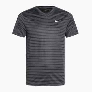 Ανδρικό μπλουζάκι τένις Nike Court Dri-Fit Top Anthracite/λευκό