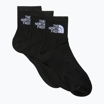 Κάλτσες πεζοπορίας The North Face Multi Sport Cush Quarter Sock 3 ζεύγη black