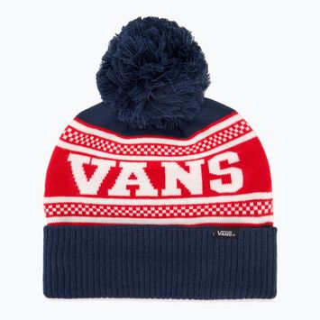 Χειμερινός σκούφος Vans Vans Check Pom Beanie dress blues