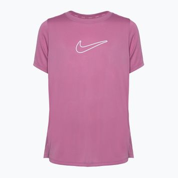 Nike One Dri-Fit magic flamingo/λευκό παιδικό t-shirt