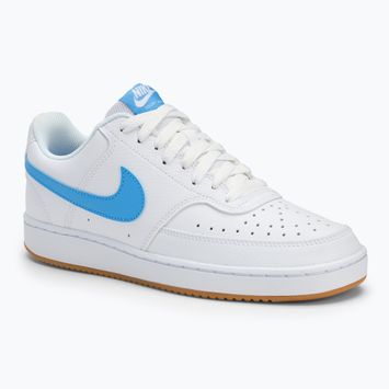 Ανδρικά παπούτσια Nike Court Vision Low λευκό/κίτρινο/μπλε της πανεπιστημιούπολης