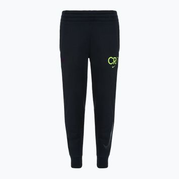 Παιδικό παντελόνι Nike CR7 Club Fleece μαύρο / volt