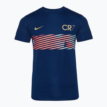 Nike CR7 Academy Dri-FIT μπλε κενό/ μπλε κενό/ μεταλλικό γκρι παιδική φανέλα ποδοσφαίρου