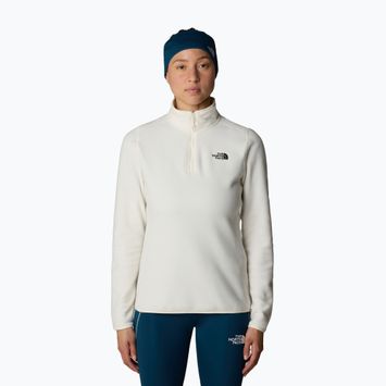 Γυναικείο φούτερ The North Face 100 Glacier 1/4 Zip white dune/npf