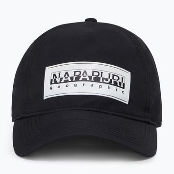 Ανδρικό καπέλο Napapijri F-Box Logo μαύρο 041