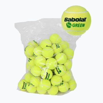 Μπάλες τένις Babolat Green Bag 72 τεμάχια. κίτρινο