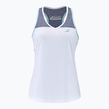 Γυναικείο μπλουζάκι τένις Babolat Play λευκό 3WTE071