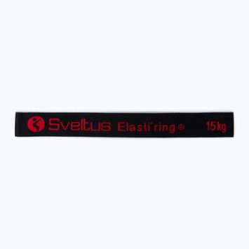 Sveltus Elasti'ring άσκηση από καουτσούκ μαύρο 0155