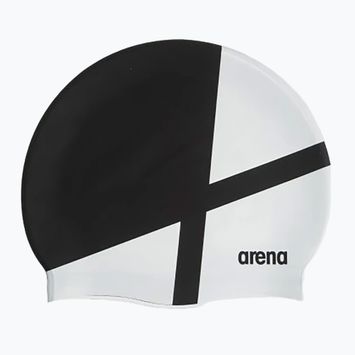 Σκουφάκι κολύμβησης arena Icons Team Stripe diamond / black / white