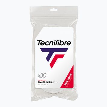 Περιτυλίγματα τένις Tecnifibre Pro Players 30 τεμ.  white