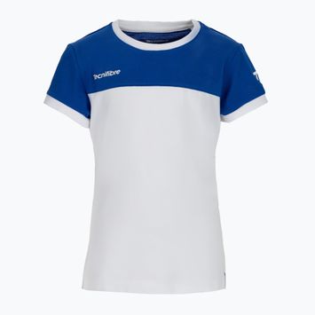 Tecnifibre Stretch λευκό και μπλε παιδικό μπλουζάκι τένις 22LAF1 F1