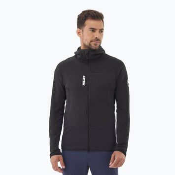 Ανδρικό φούτερ Millet Fusion Grid Hoodie black/noir