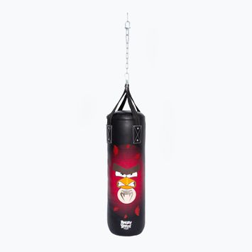 Venum Angry Birds Punching Bag 60 x 25 μαύρος/κόκκινος παιδικός σάκος πυγμαχίας