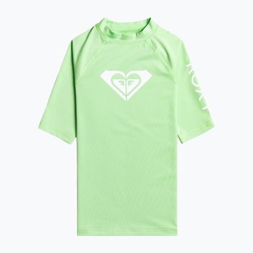 Παιδικό μπλουζάκι κολύμβησης ROXY Wholehearted 2021 pistachio green